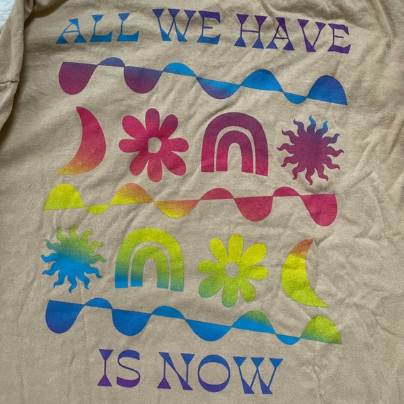 NWT Desert Dreamer “All We Have Is Now”Long Sleeve Tee - Picture 4 of 7